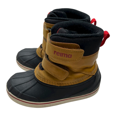 Reima coconi winter duck boots, amber | 28/29