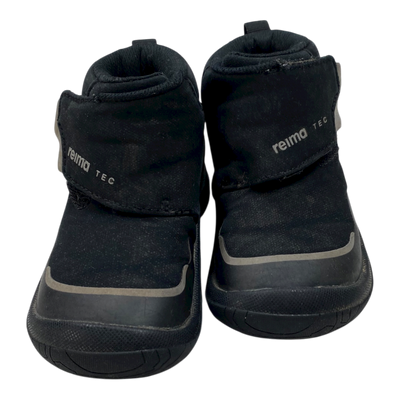 Reima hyppii barefoot shoes, black | 22