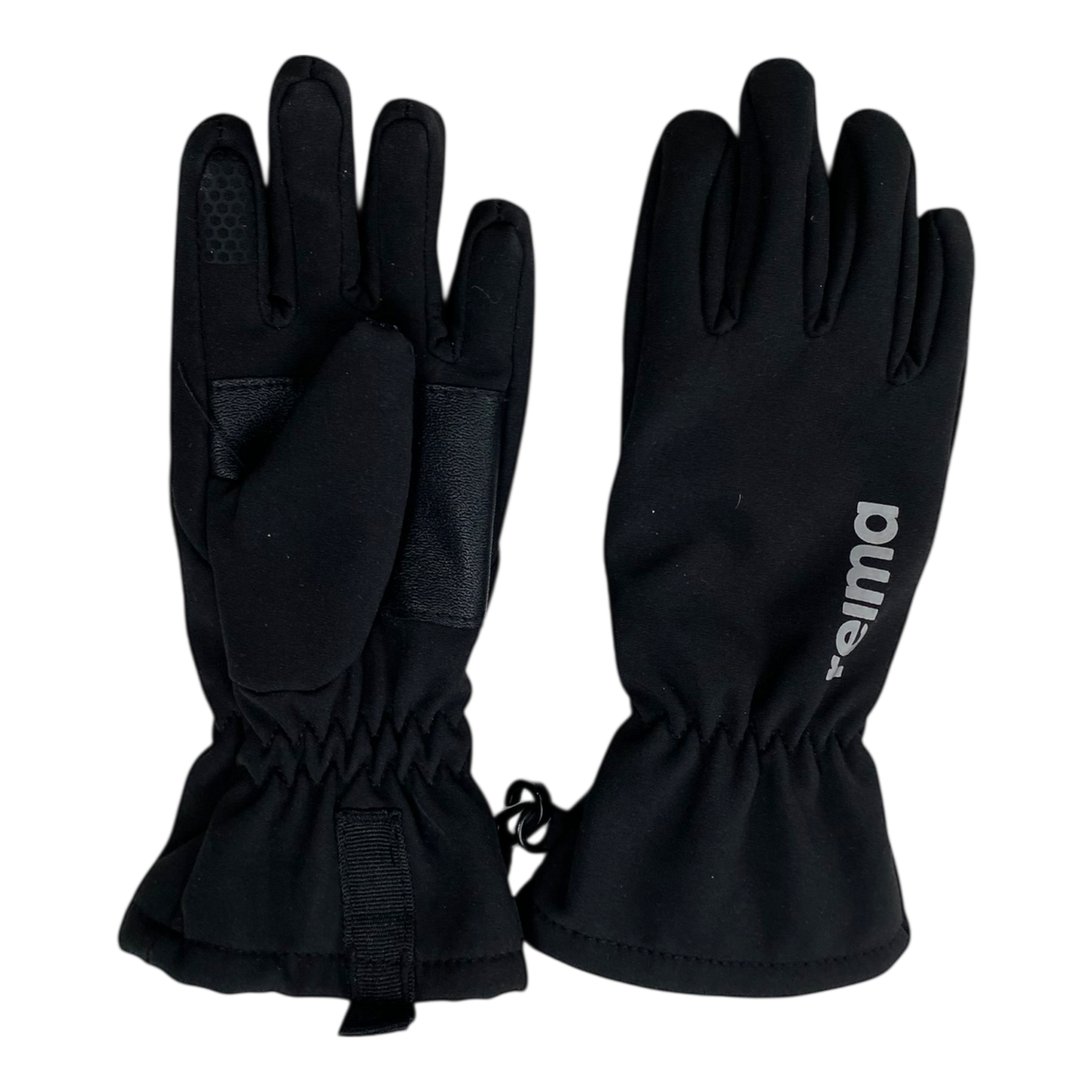 Reima tehden midseason gloves, black | 2-4y