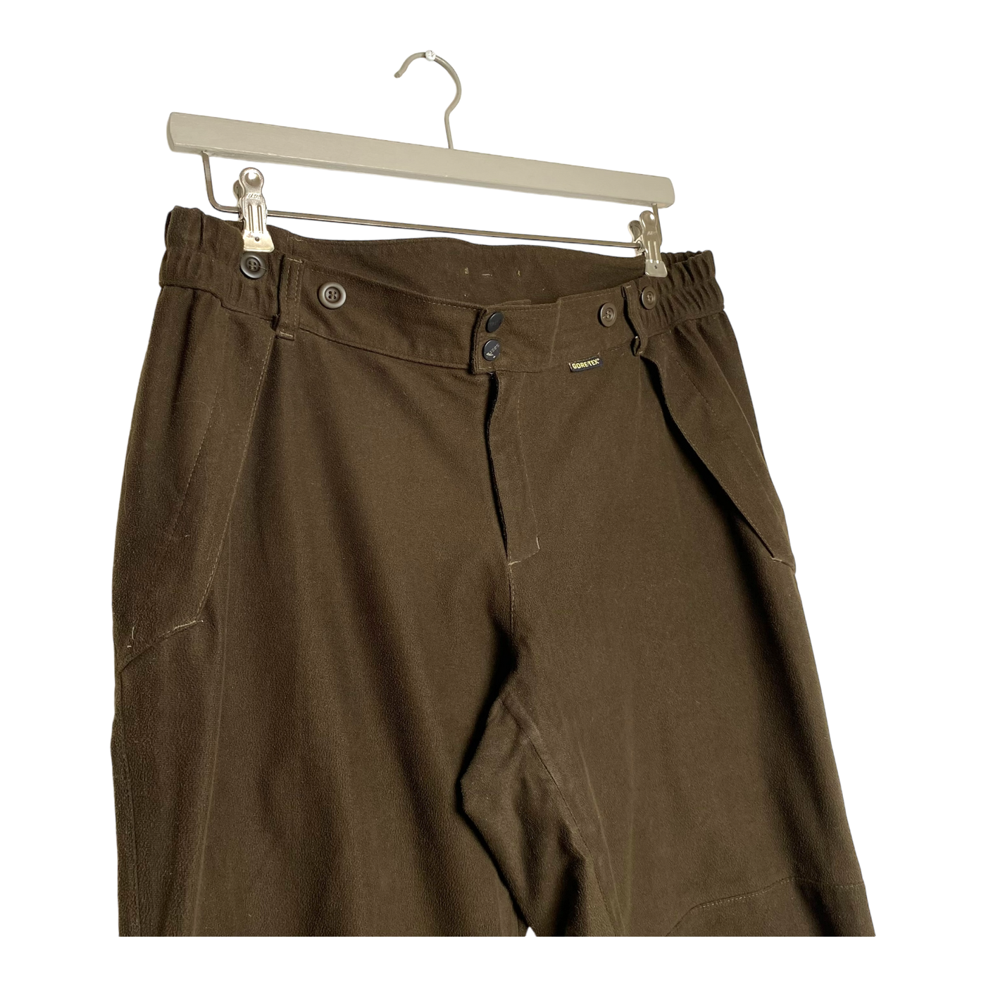 Sasta goretex outdoor shell pants, hunter green | woman 44