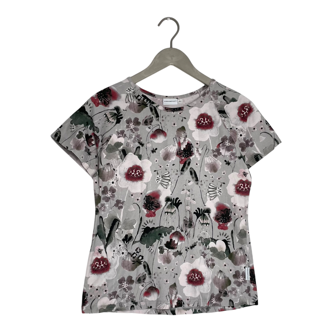 Versonpuoti tricot t-shirt, flower | woman M