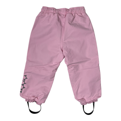 Isbjörn rain pants, pink | 98/104cm