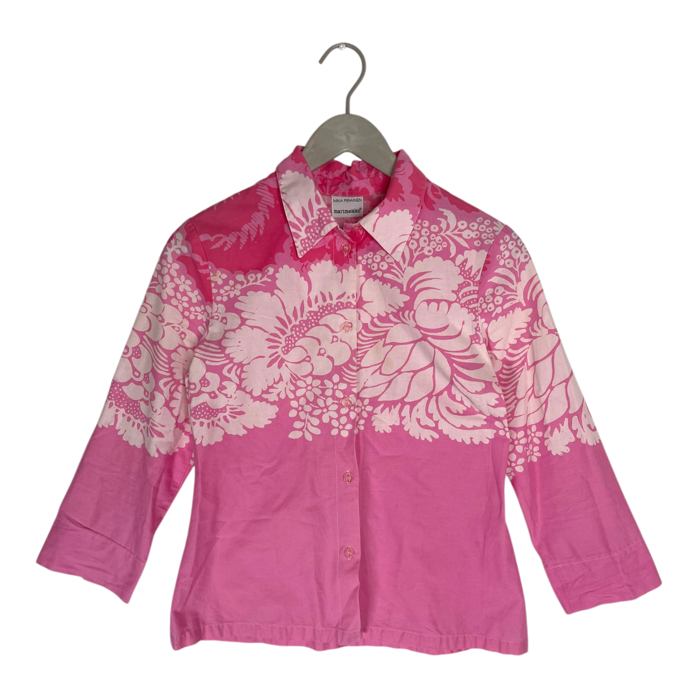 Marimekko vintage shirt, pink | woman 36