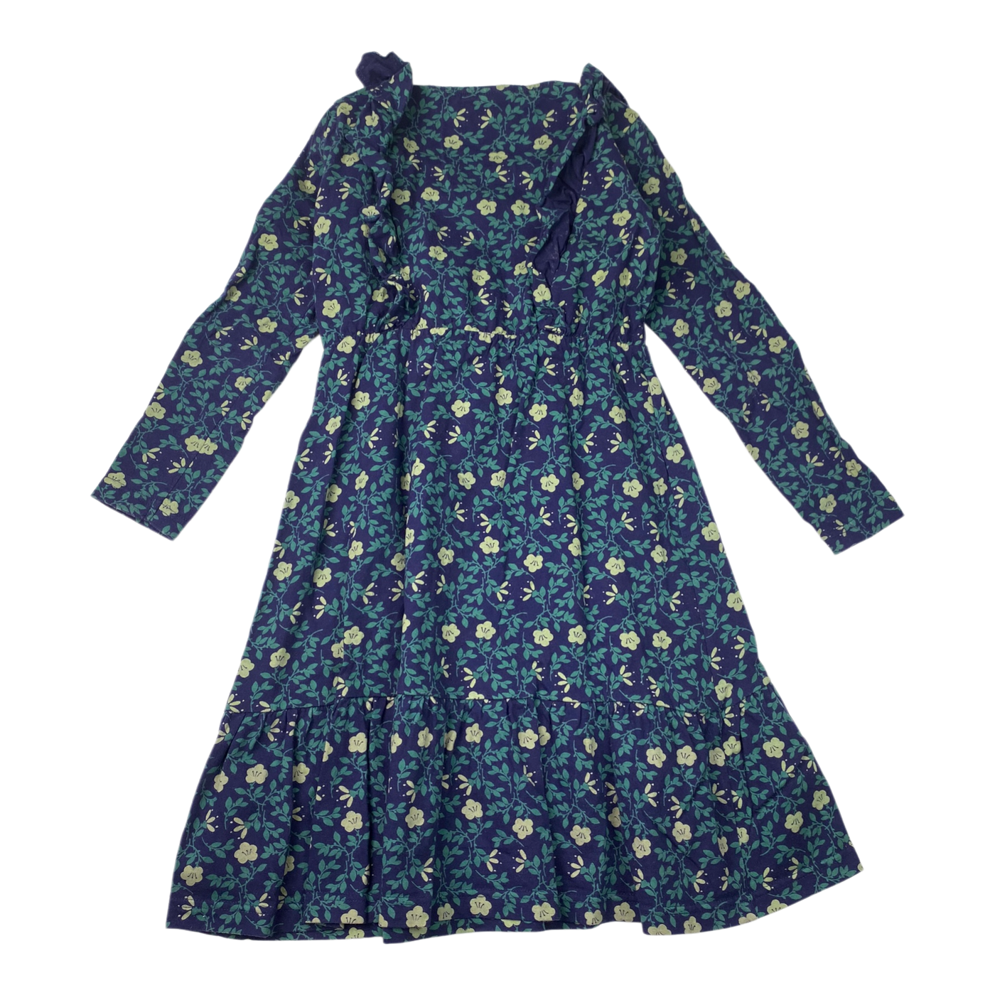 Mainio frill dress, flower| 122/128cm