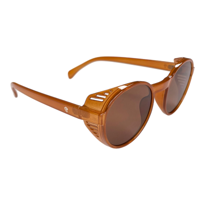 CHPO rille sunglasses, caramel brown