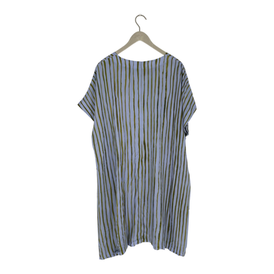 Papu boxy dress, stripes | woman XL