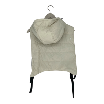 Embassy of Bricks and Logs hixon hood, white / grey | onesize
