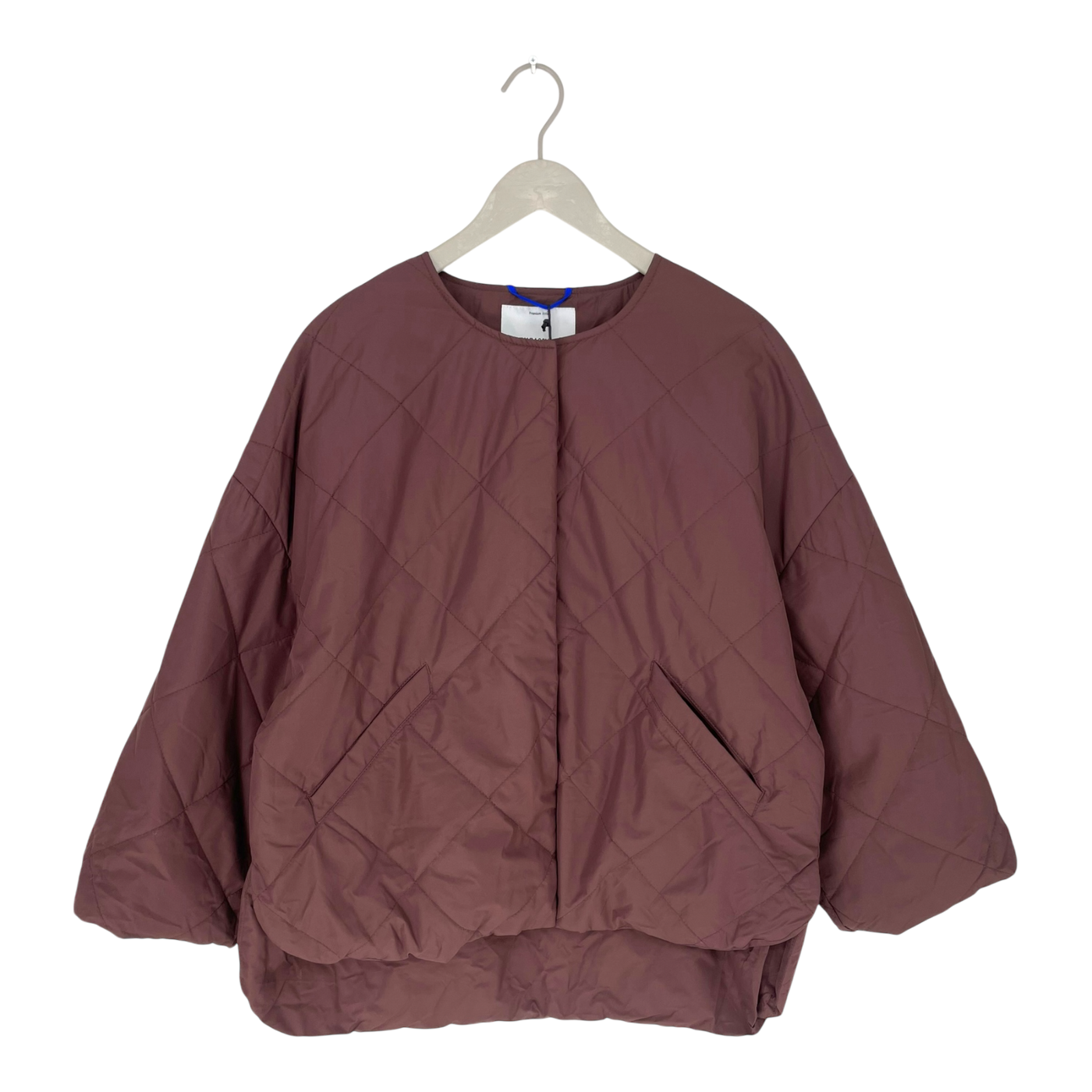 Embassy of Bricks and Logs monza puffer jacket, plum | woman S