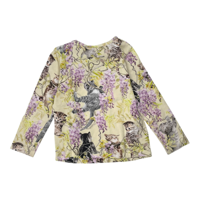 Molo eva shirt, cats on trees | 98cm