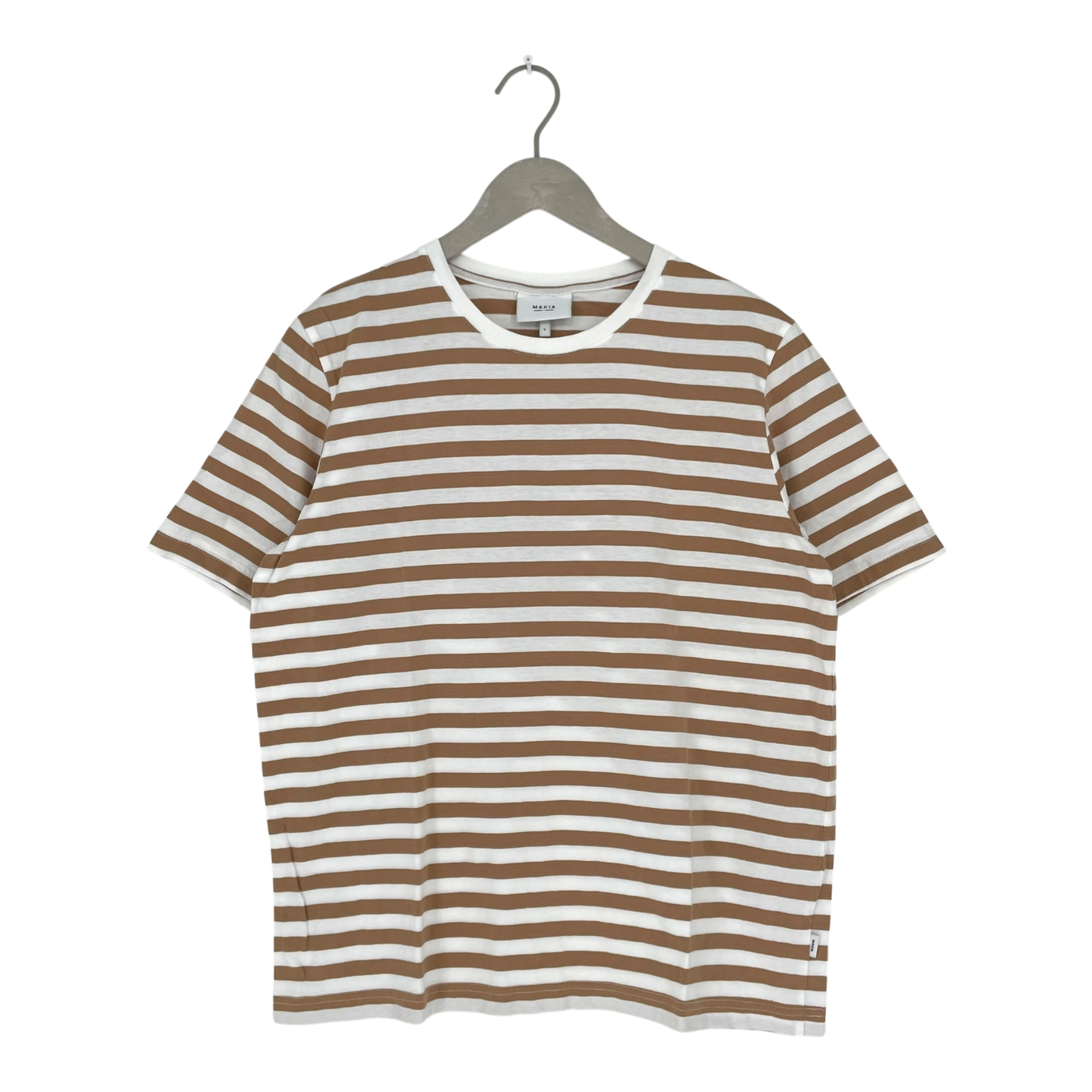 Makia t-shirt, stripe | woman L