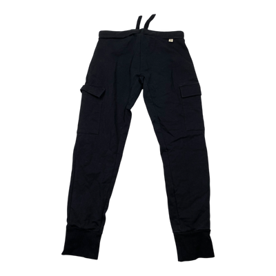 Kaiko pocket sweatpants, black | 122/128cm