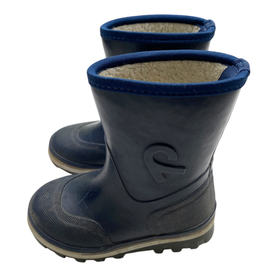 Reima winter rain boots, navy blue | 25