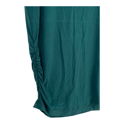 Ommellinen t-shirt tunic, midnight green | woman L