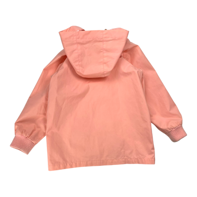 Mini Rodini pico jacket, coral pink | 116/122cm