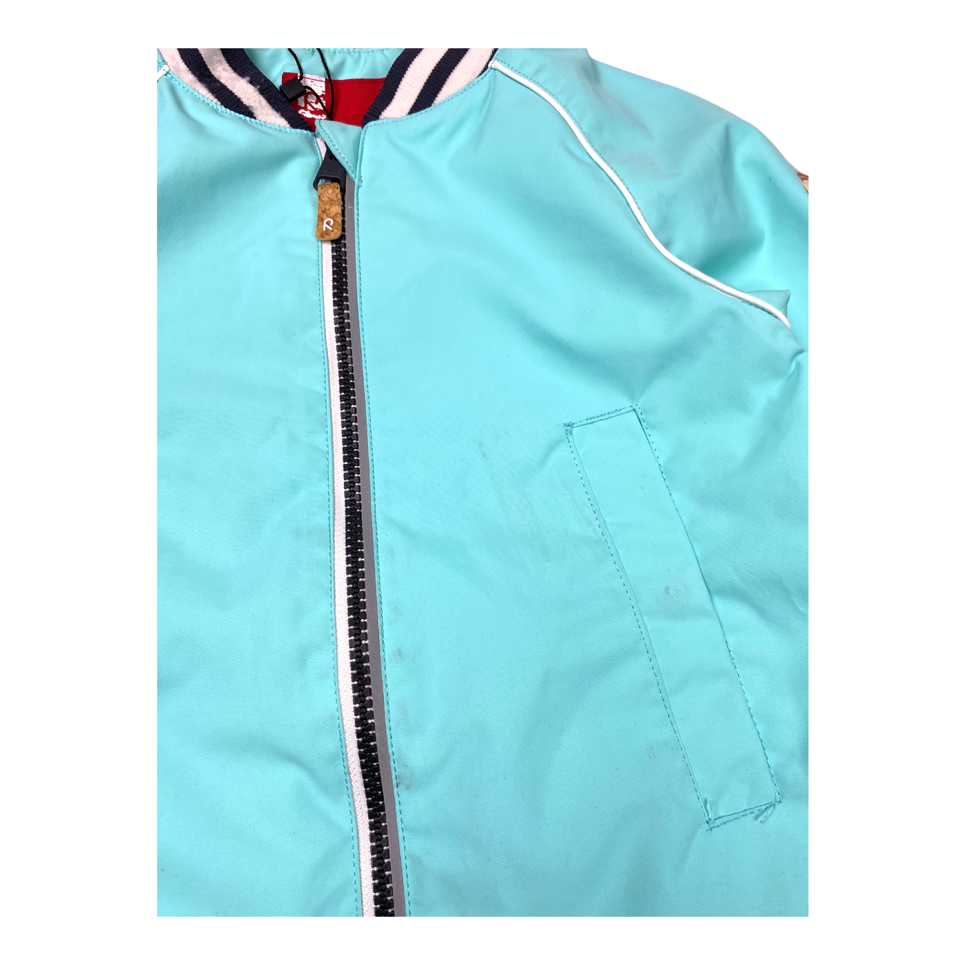 Reima asteri midseason jacket, turquoise | 110cm