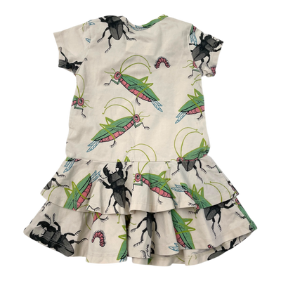 Mini Rodini dress, animals | 80/86cm