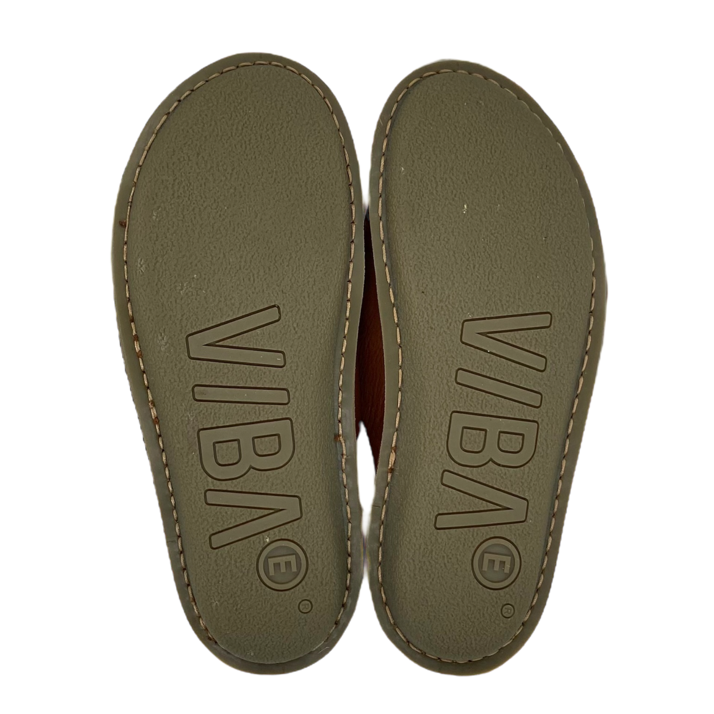 VIBAe Roma leather slippers, fawn tan | 39