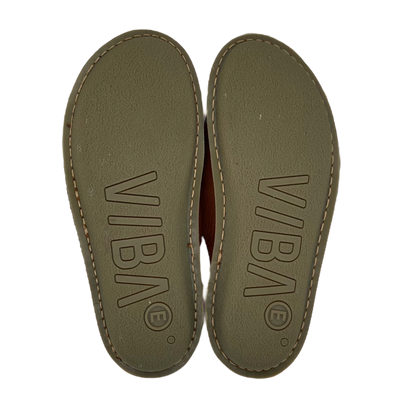 VIBAe Roma leather slippers, fawn tan | 39