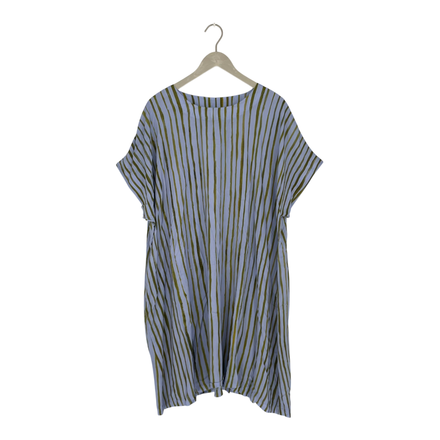 Papu boxy dress, stripes | woman XL