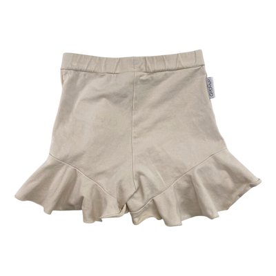 Gugguu frill shorts, cream | 92cm