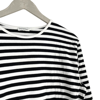 Marimekko stripe shirt, black/white | woman M