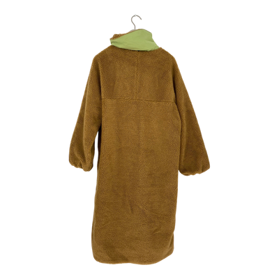 Embassy of Bricks and Logs lille sherpa teddy coat, caramel | woman S