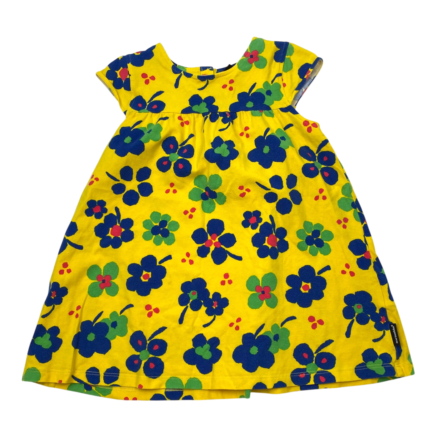 Marimekko t-shirt dress, flower | 122cm