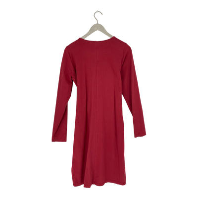 Kaiko belted dress, fire brick | woman M