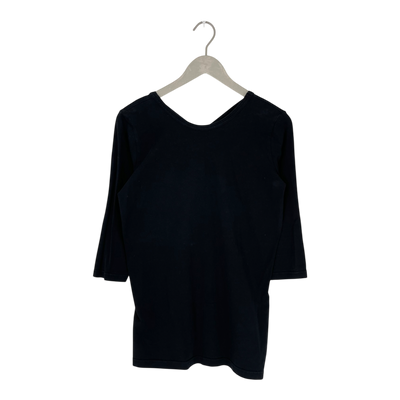 Kaiko cross shirt, black | woman L