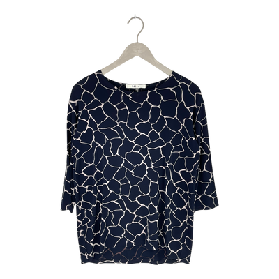 Ritva Falla tervas tunic shirt, black/white | woman S
