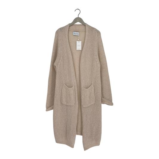 Bypias bohemiana knit cardigan, beige | woman onesize