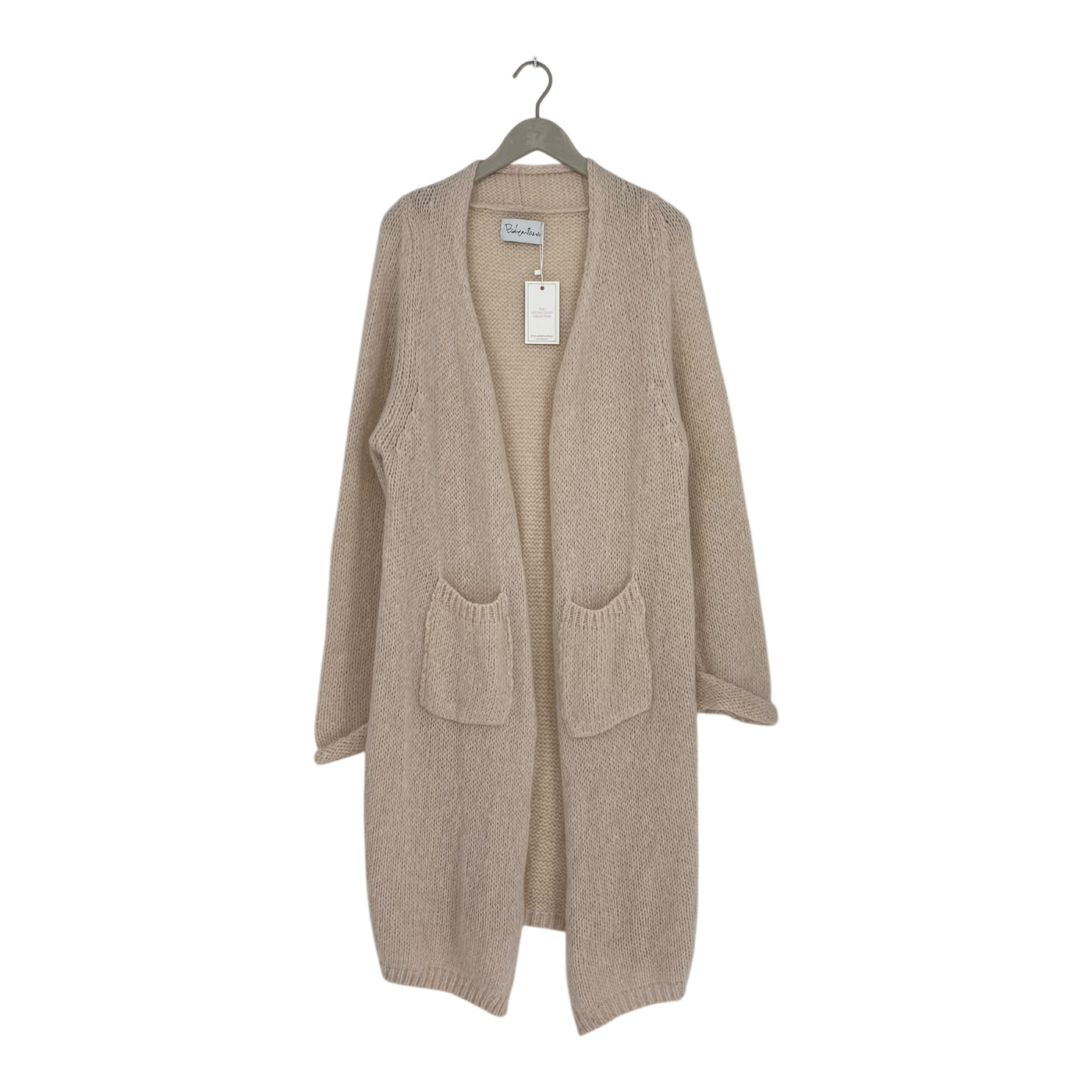 Bypias bohemiana knit cardigan, beige | woman onesize
