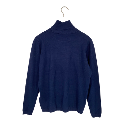 Soft Rebels marla rollneck knit, dark blue | woman XL