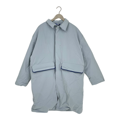 Embassy of Bricks and Logs blyn trench jacket, light blue | woman L