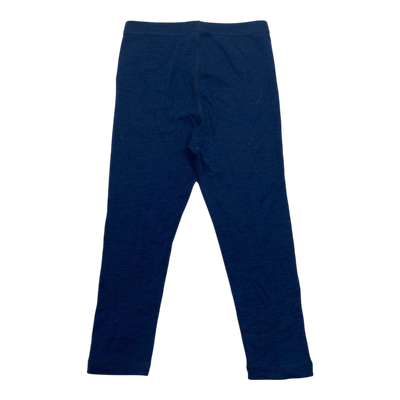 Reima wool baselayer pants, navy blue | 90cm