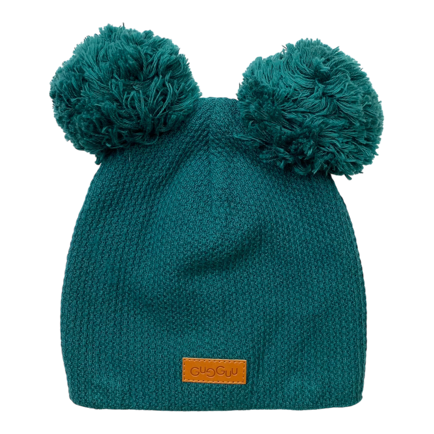 Gugguu cotton knitted beanie, midnight green | 47/48cm