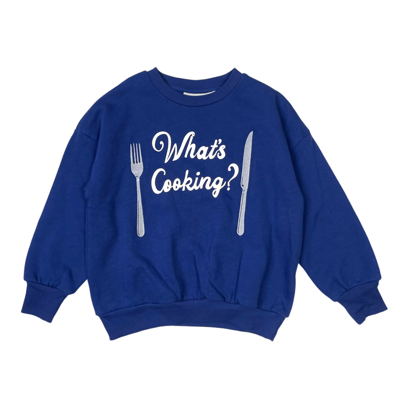 Mini Rodini sweatshirt, what's cooking | 116/122cm