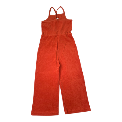 Mainio terry jumpsuit, fire brick | 134/140cm