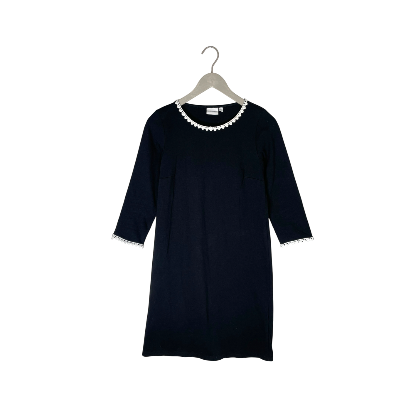 Lumoan long sleeve dress, black | woman XS