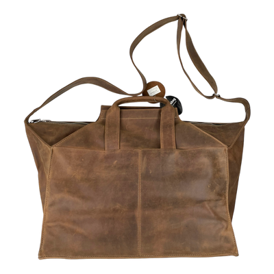 Harold's Bags ‭dothebag travel bag, mocha brown