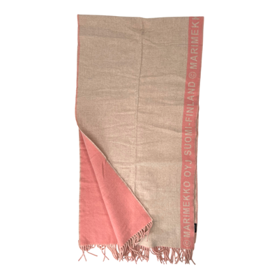 Marimekko siime wool scarf, pink