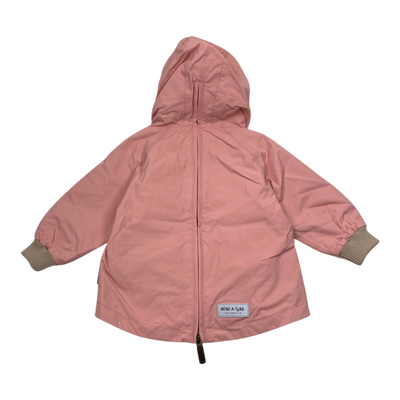Mini A Ture baby vito spring anorak, hot pink | 74cm