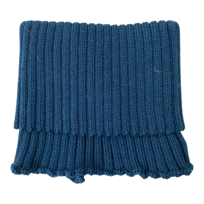 Mainio merino neck warmer tube, dark teal | junior/adult