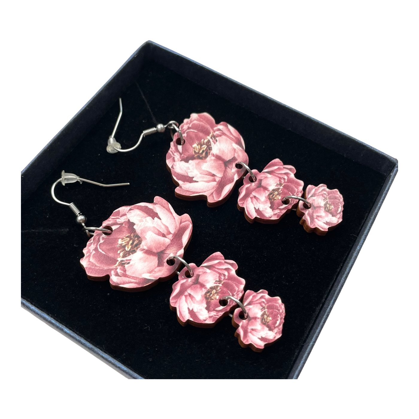 Ommellinen earrings, flowers | onesize