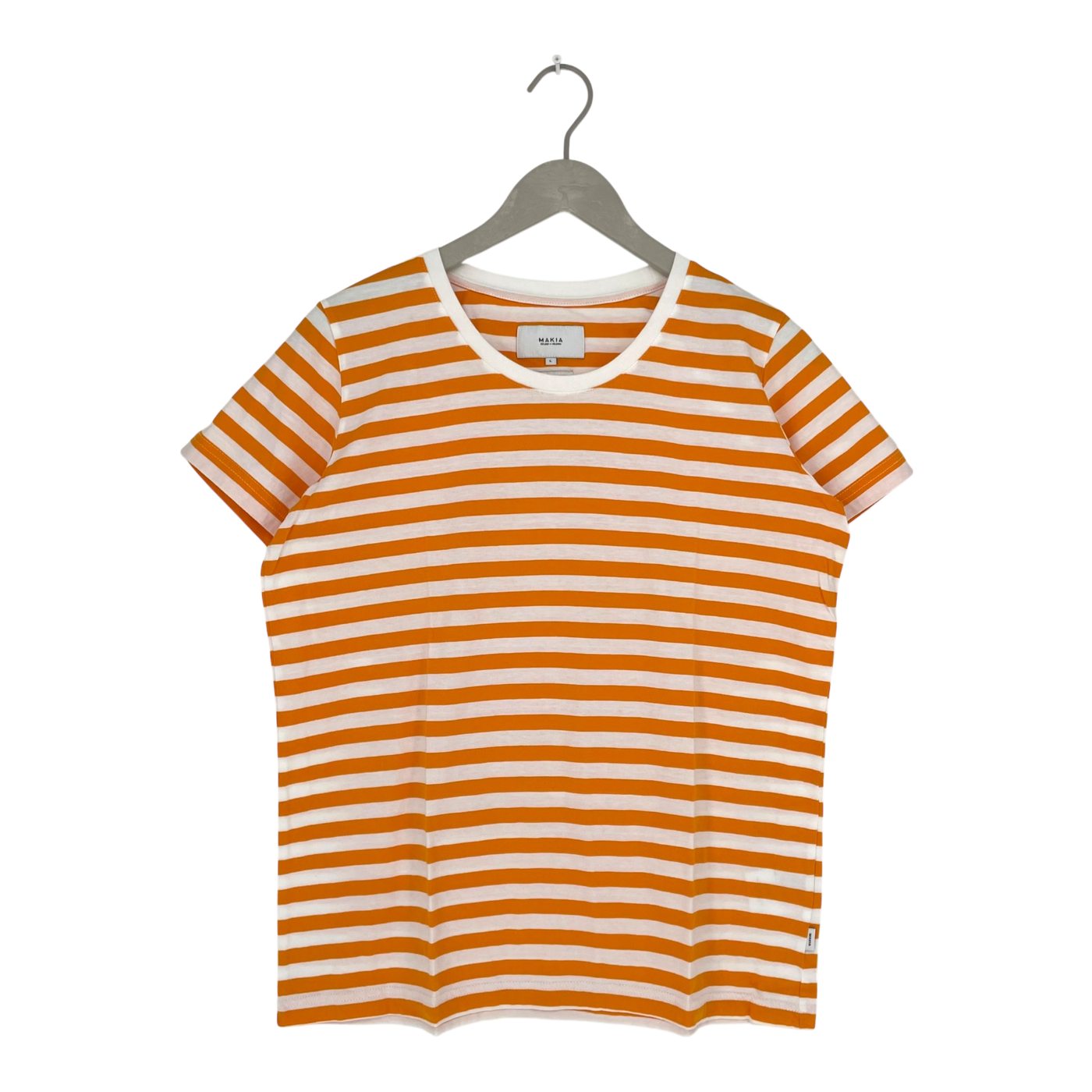 Makia t-shirt, stripe | woman L