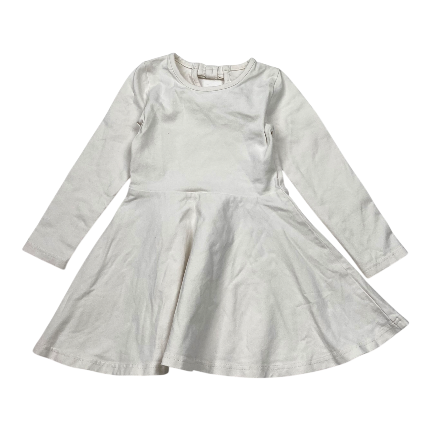 Gugguu frilla dress, white | 80cm
