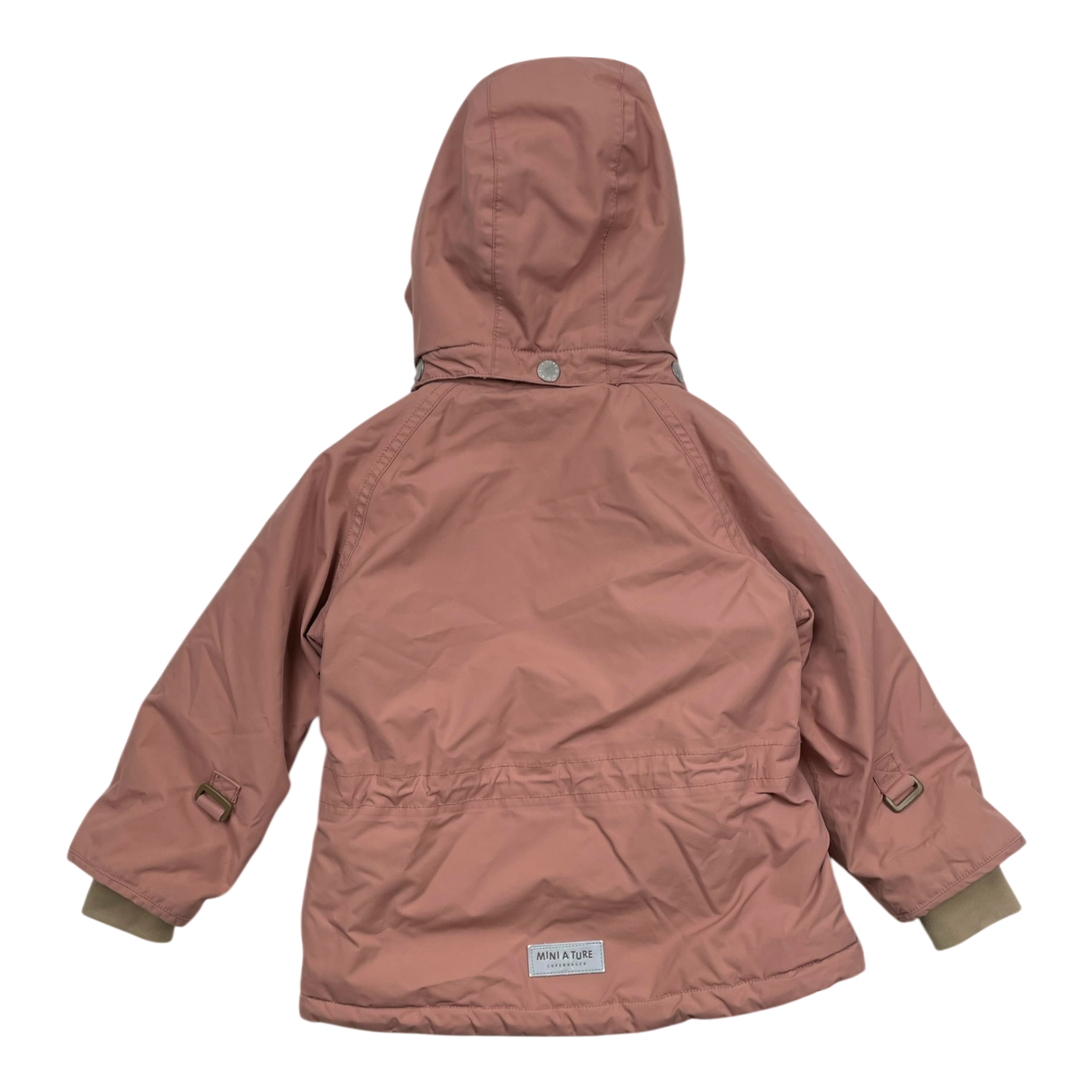 Mini A Ture matwally fleece lined winter jacket, dusty rose | 92cm