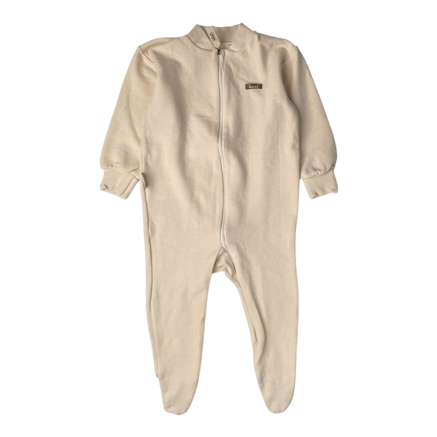 Kivat silk merino wool overall, cream | 90cm