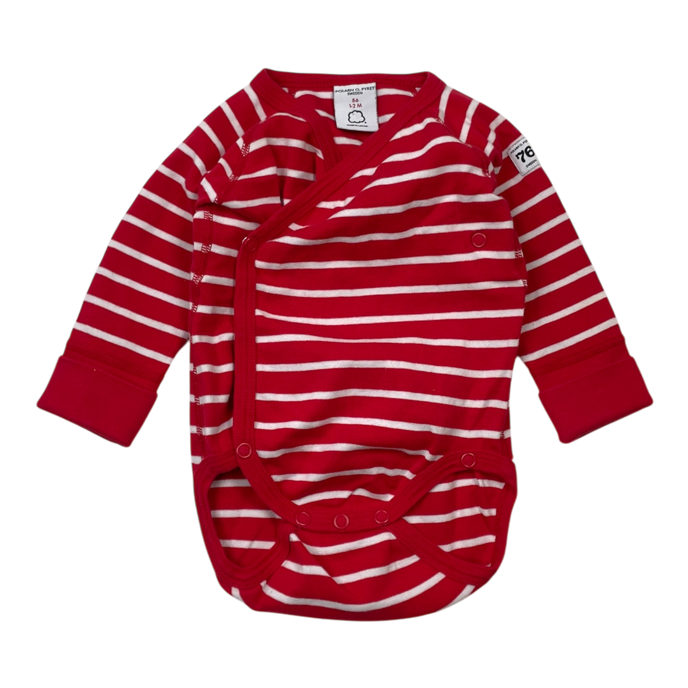 Polarn O. Pyret body, stripes | 56cm