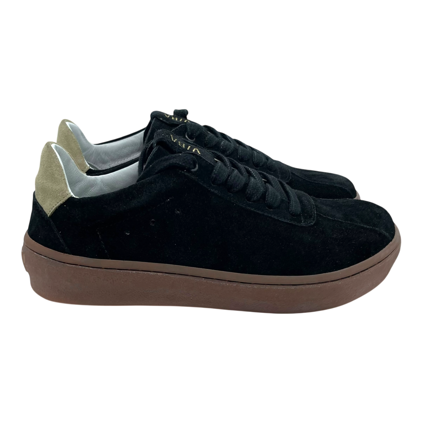VIBAe Sydney Bio suede sneakers, black | 39